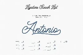 Felician Monoline Script font