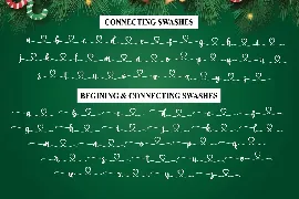 Christmas Blessing - Modern Calligraphy Font