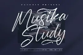 Musika Study Classy Script Font