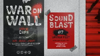 SoundBlast - Brush Font