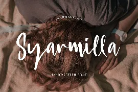 Syarmilla Handwritten Font