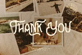 Bentley Monoline Vintage font