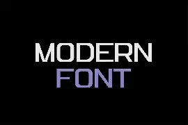 Langostions Modern Slab Font