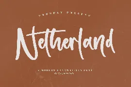 Netherland Modern Handwritten Font