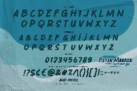 Peter Marker - Simple Marker Font