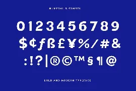 Sateria Modern Sans Serif font