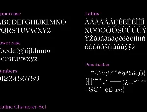 Amaline font