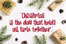 Christmas Cookies - Cute Handwritten Font