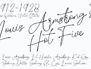 Astomia Duslons Handwritten Script Font