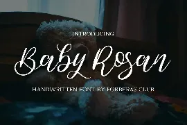 Baby Roshan font