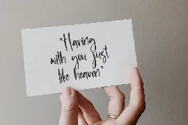 Bedroom Diaries - Beauty Handwritten Font