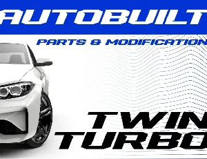 Trobus Racing Font