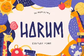 Harum Display Font