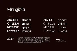 Mangiola Modern Sans Serif Family Font