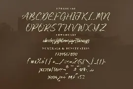 Homestage Mentary Modern Calligraphy Font