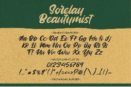 Sorelay Beautymist font