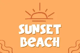 Every Sunday - Funny Summer Display Font