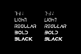 NOIR - Unique & Modern Display / Logo Typeface font