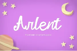 Arlent â€“ Playful Script font