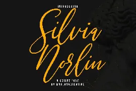 Silvia Norlin Beauty Signature Script Font