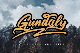 Gundaly font