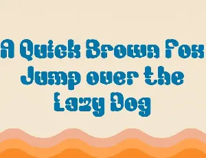 Bagusih | Groovy Retro Font