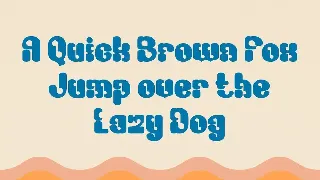 Bagusih | Groovy Retro Font