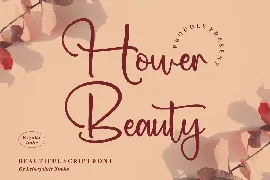 Hower Beauty Script Font