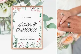 Wander and Bloom Script Font