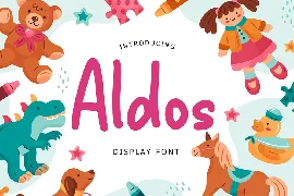 Aldos Display Font