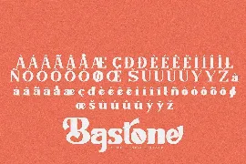 Bastone - Handdraw Serif Font