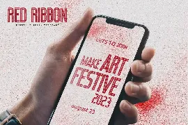 Red Ribbon - Modern Display Typeface font