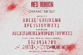 Red Ribbon - Modern Display Typeface font