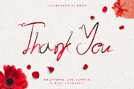 Lover - Romantic Valentine Script font