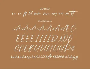 Kahistto Modern Hadwritten Font