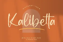 Kalibetta Script Font