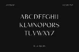 Bosky Evanish Luxury Sans Serif Font