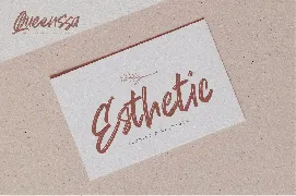 Queenssa - Quick Brush Modern Font