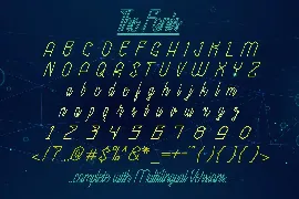 Science Tech Script font