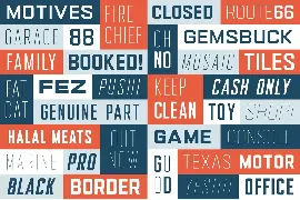 Gemsbuck | Sans Serif Font Family