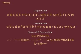 Mantrap font