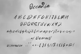 Oceania | SVG Script Font