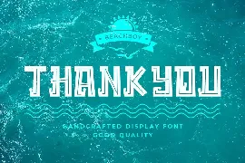 Beach Boy - Tropical Sans Font