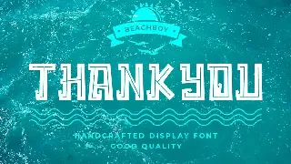 Beach Boy - Tropical Sans Font