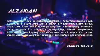 Alzaidan Techno Font