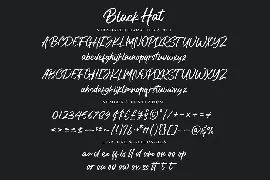 Black Hat Font