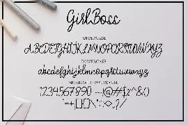 Girl Boss font