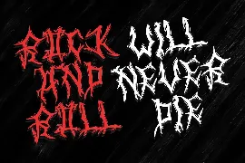 Black Dreams font