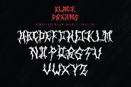 Black Dreams font