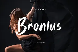 Brontus Brush Font